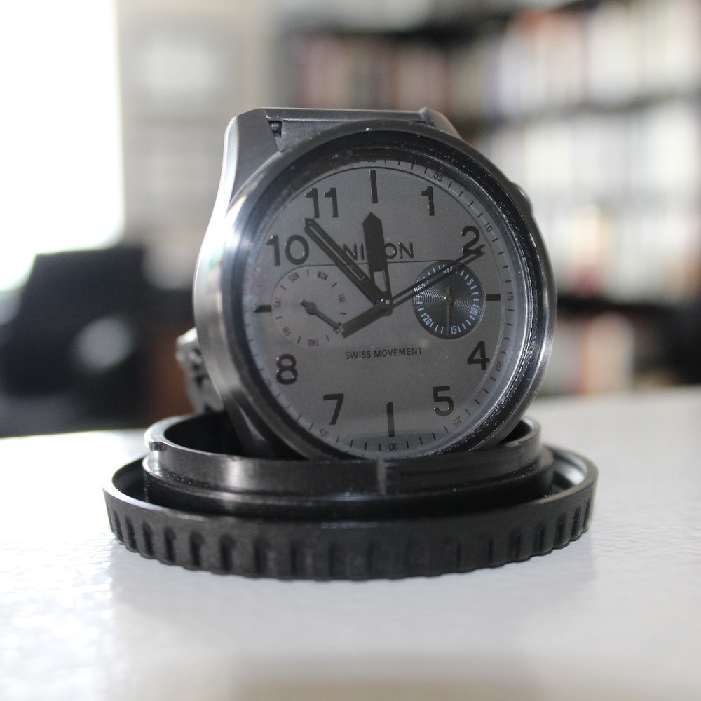 Nixon Safari Deluxe- All Gunmetal